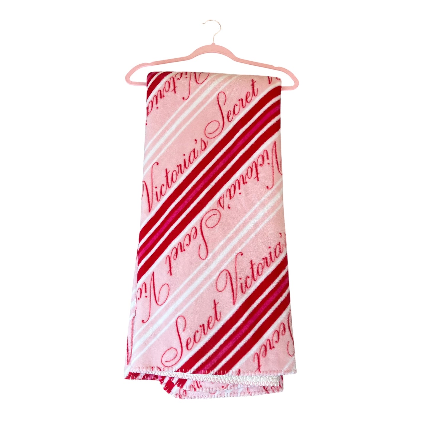 Victoria’s Secret Pink Plush Throw Blanket