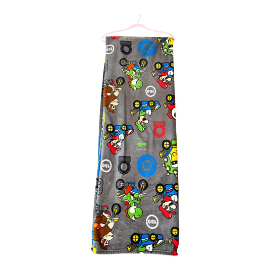 Mario Kart Plush Throw Blanket