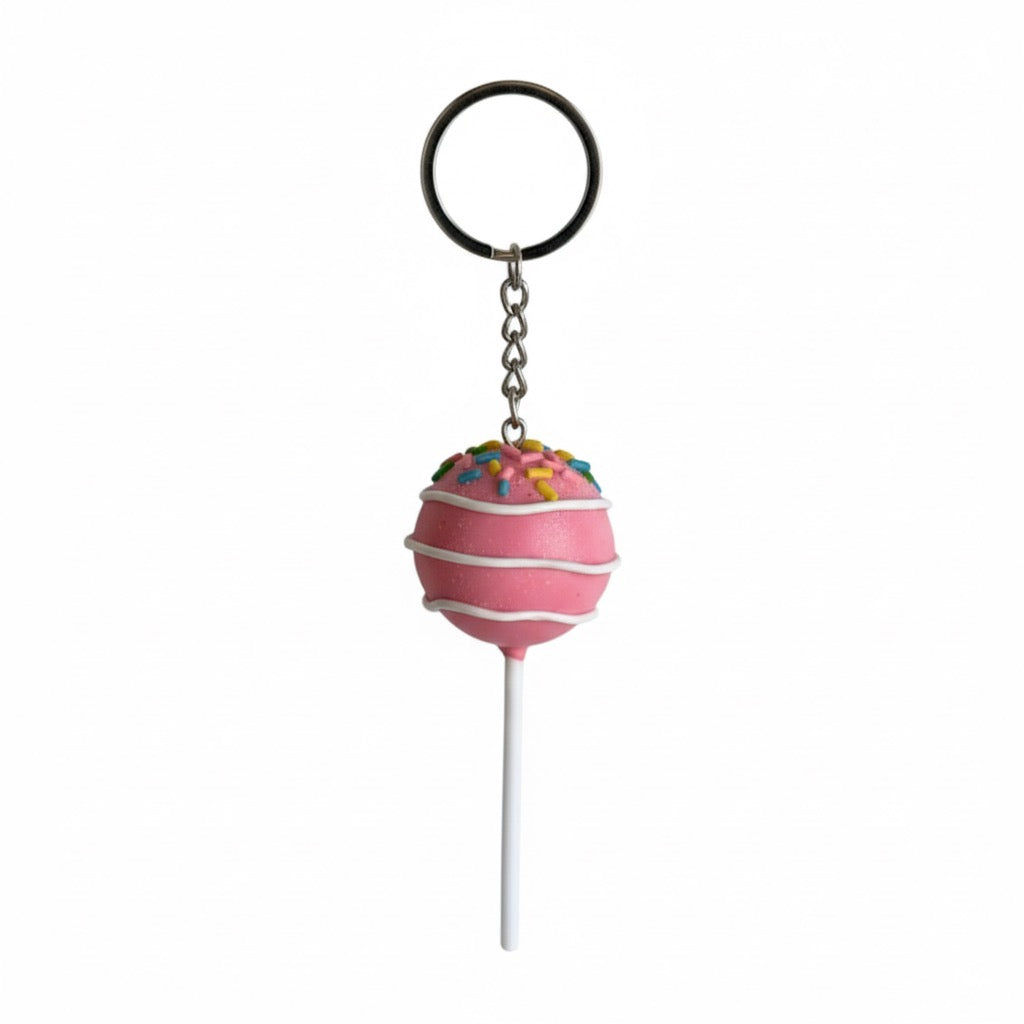 Cake Pop Keychain
