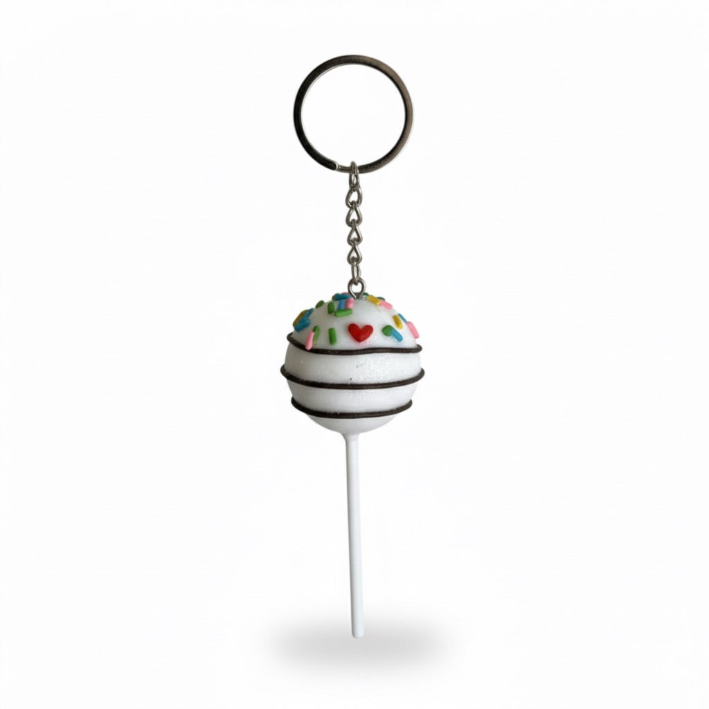 Cake Pop Keychain