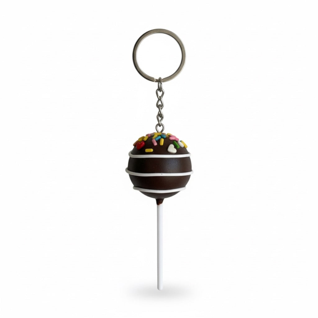 Cake Pop Keychain